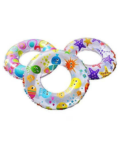 Lively Swim Ring For 3-5 Years Kids (Print & Colour May Vary)