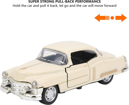 Classic Cars 1:32 Scale Die Cast Metal cars White