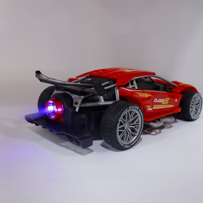 Turbo Smoke-Enabled Sports Racing Car: Safe, Fast, and Full of Thrills!