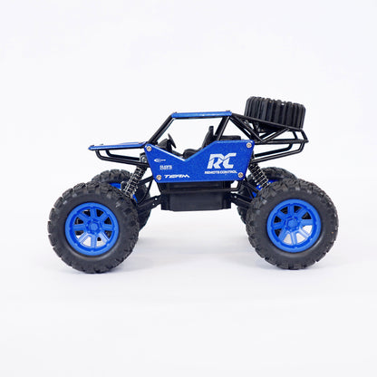 Rock Crawler Alloy Remote Car 1:18 2WD Climbing Car Blue