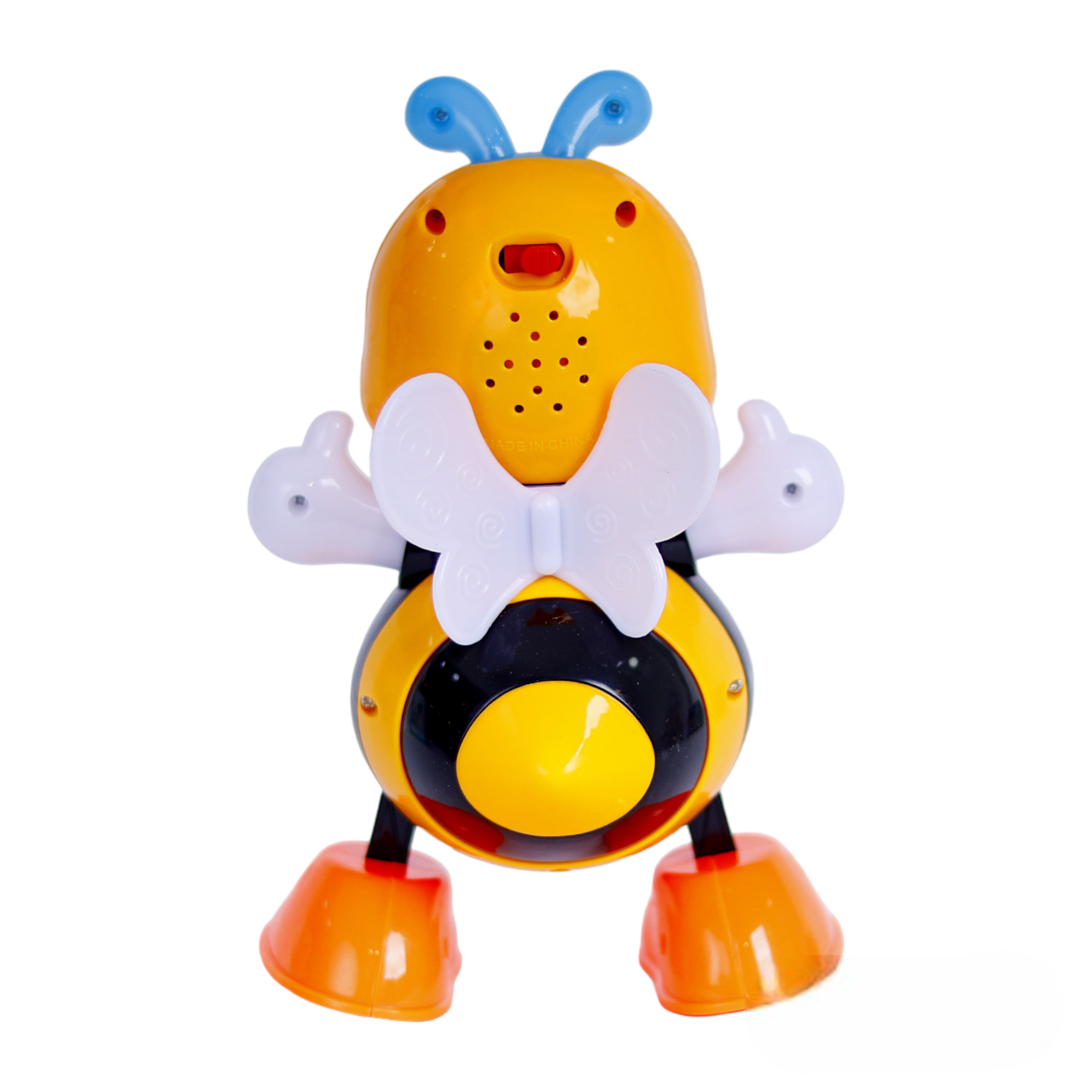 Musical Dancing Bee Robot Toy: Captivating Music & Flashing Lights for Toddlers