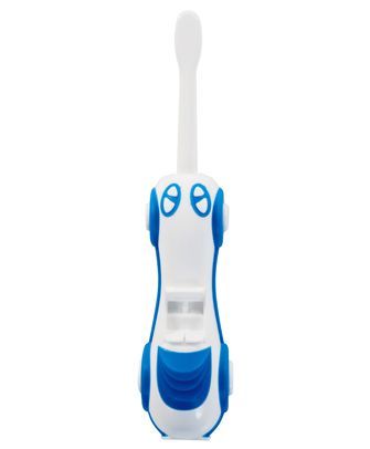 Mee Mee Kids Foldable Toothbrush - Blue And White