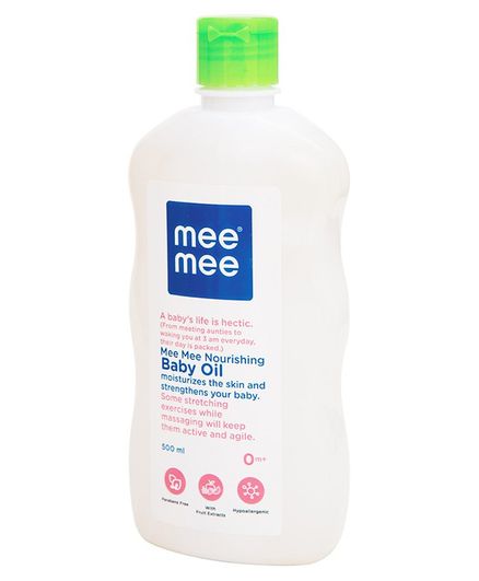 Mee Mee Nourishing Baby Oil - 500 ml