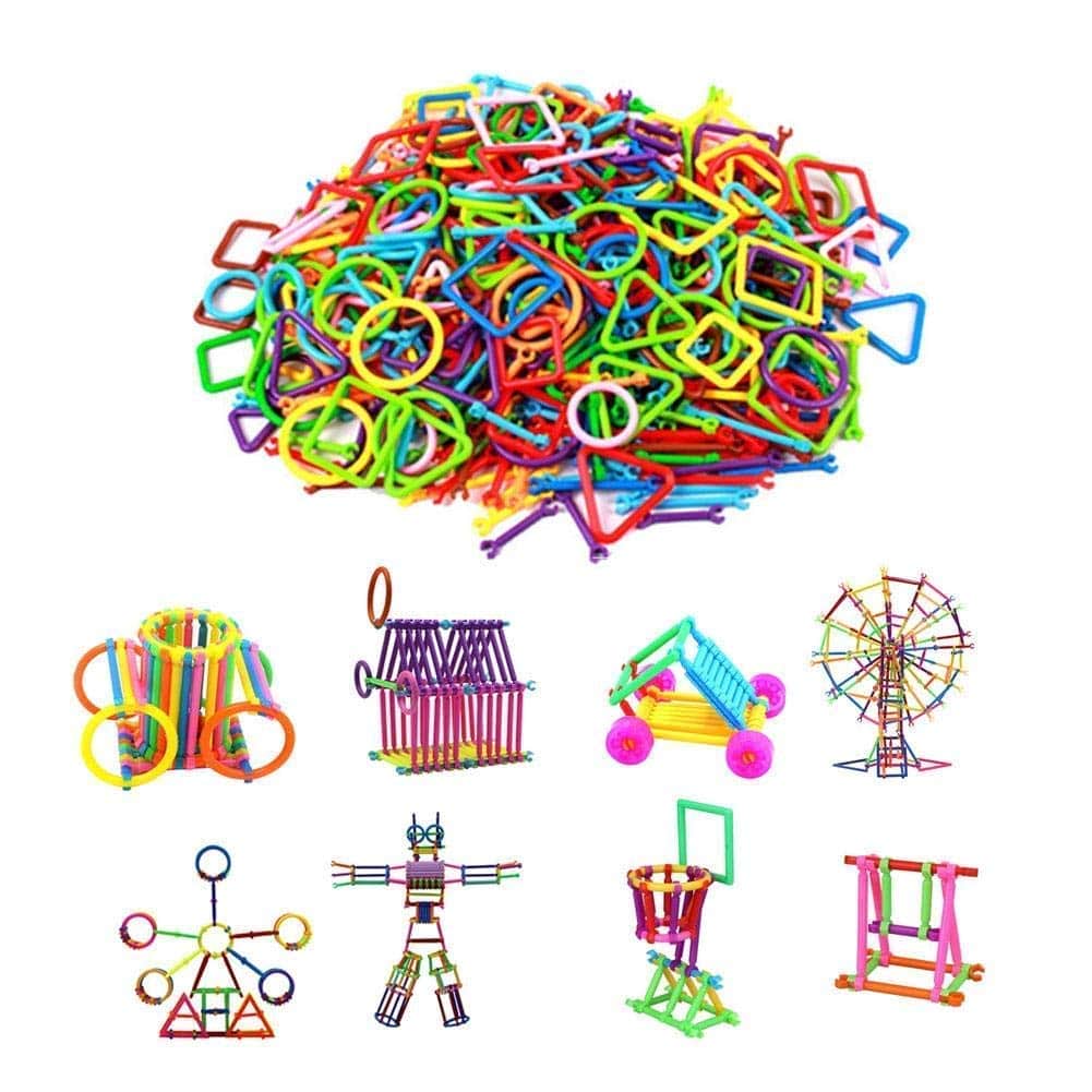 Educational Building 200+ Stick Toys For Kids