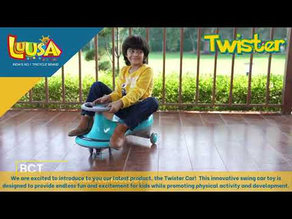 Luusa Twister Backlight Magic car : The Ultimate Ride-On Toy for Kids Aged 2-8 Years with Music and Lights