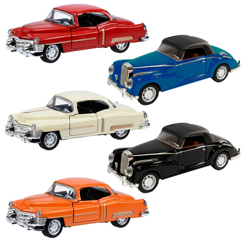 Classic Cars 1:32 Scale Die Cast Metal cars Red