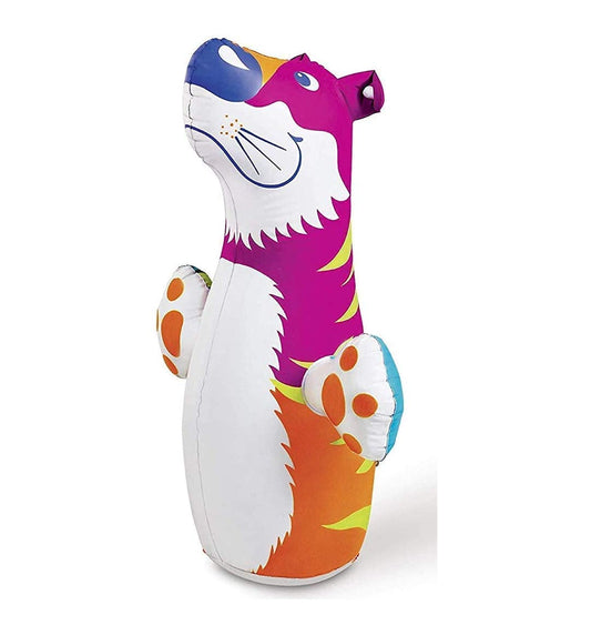 Intex Dog Punching Bag for Kids 3D Inflatable PVC Toy