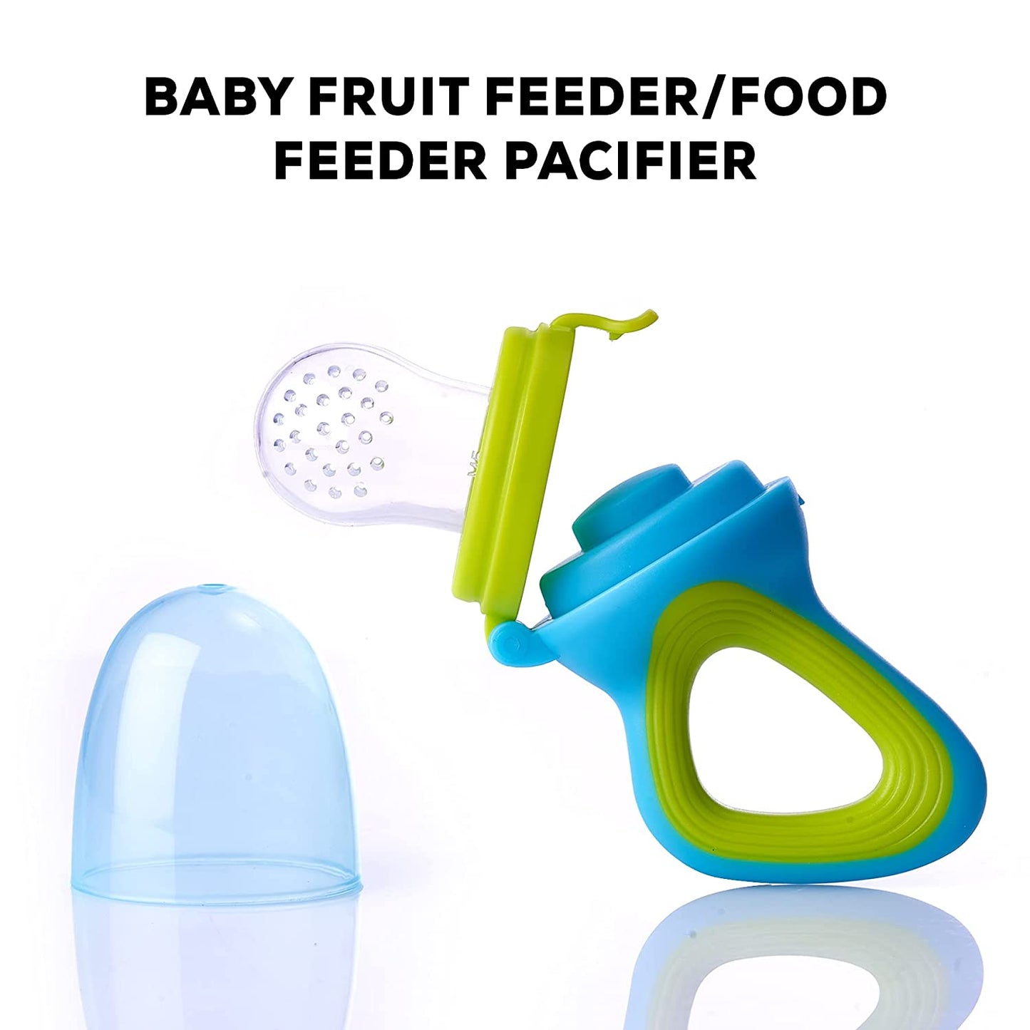 Baybee Premium Baby Food & Fruit Nibbler-Fresh Food Feeder for 3-24 Months(Blue)
