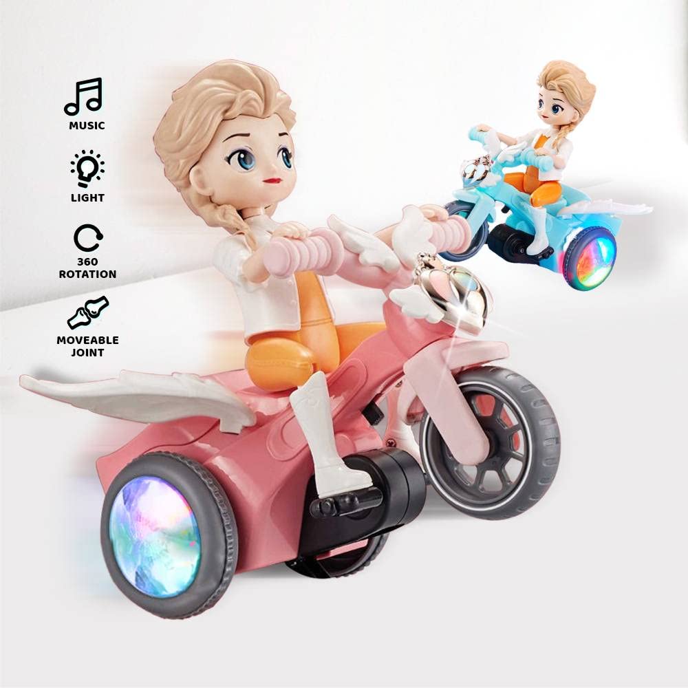 Childo Electric Musical Tricycle Bicycle Riding Boy with Flashing Light