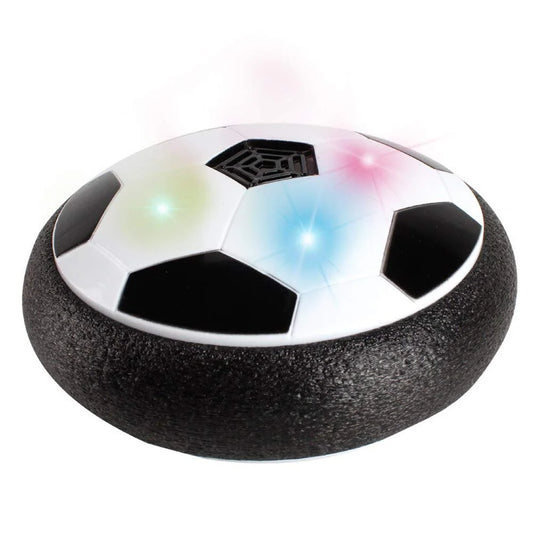 Hover Football Soccer Disc Indoor Ball Toy with Lights, Multicolor