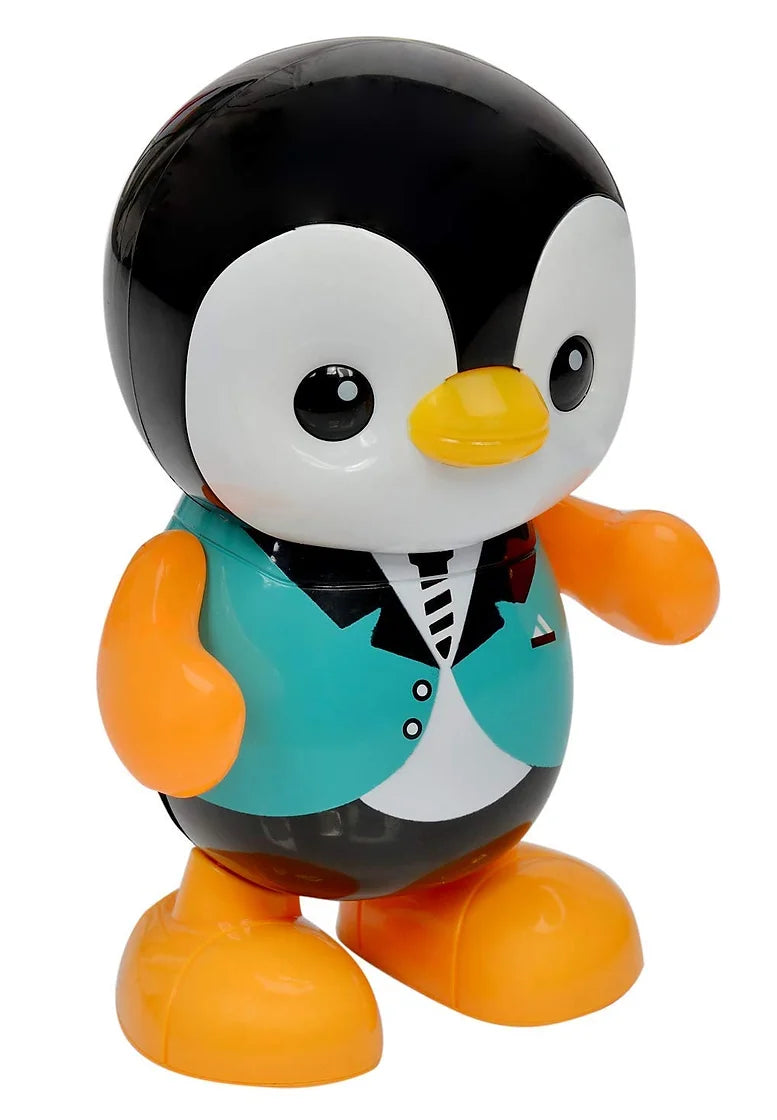 Dancing Penguin Robot Toys With Music And Light For (6M-3Y) For Kids
