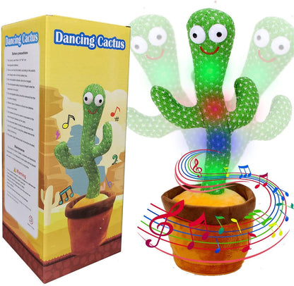 Green Cactus Toy-Dancing, Singing, Repeating