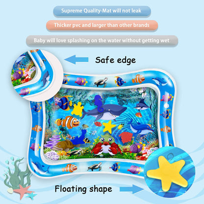 Inflatable Water Play mat Baby And Toddlers Perfect Fun Time With Floating Toys