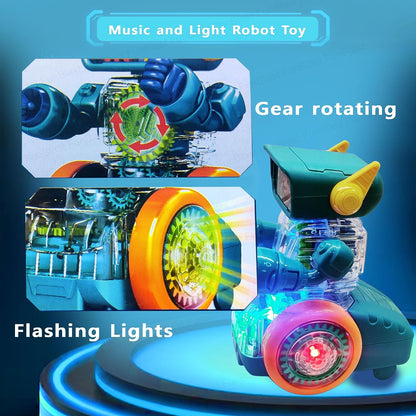 Gear Rotatory Robot Musical Toys