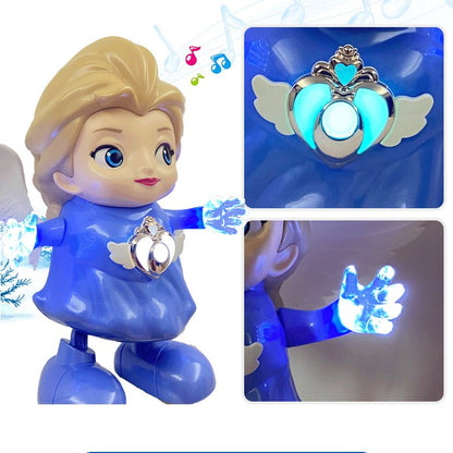 Disney Frozen Elsa Dance Robot With Music & Flashing Toy