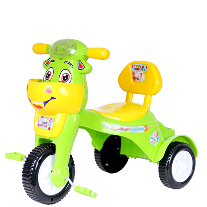 Happy Birthday Musical Tricycle Ride-on For Boys and Girls(Green)