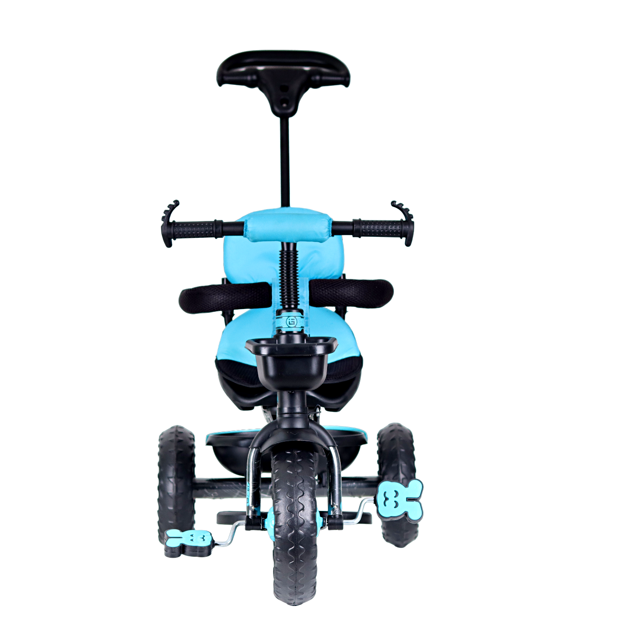 Luusa GT-1 Tricycle For Kids Plug N Play baby Cycle With Parent Handle Blue