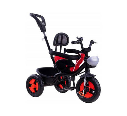 Luusa R1 Tricycle For Kids 3 In 1 Baby Tricycle For 1 - 4 Years Kids Carrying Capacity Upto 30kgs (Red)