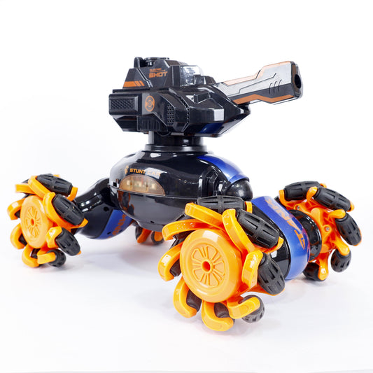 Ultimate RC Tank with 360-Degree Rotation & Water Ball Firepower - Hand Gesture Remote Control Included