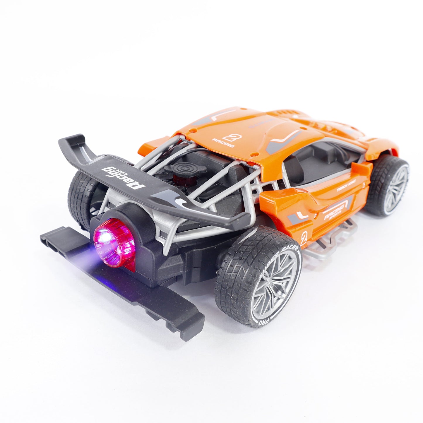 Turbo Smoke-Enabled Sports Racing Car: Safe, Fast, and Full of Thrills! OangeColour