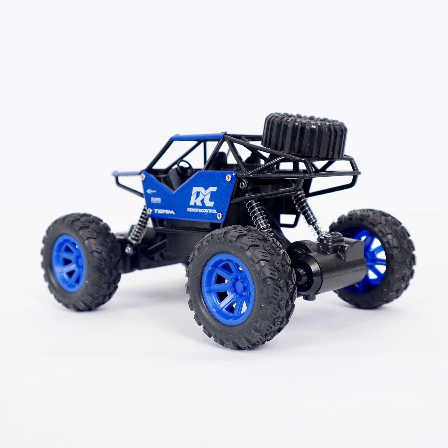 Rock Crawler Alloy Remote Car 1:18 2WD Climbing Car Blue