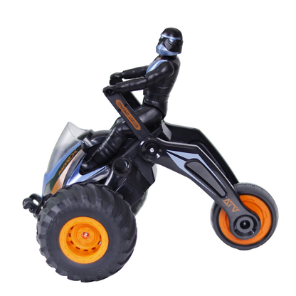 2.4 Ghz Stunt Racing Remote Control Car ATV Racing Model Bike Orange