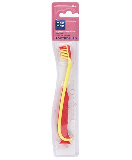 Mee Mee Toothbrush - Yellow Red