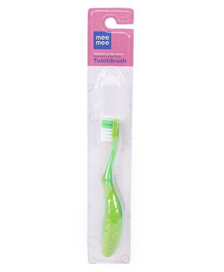 Mee Mee Easy Grip Toothbrush - Green