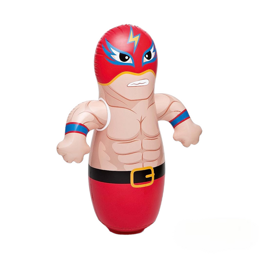 Intex Spider Man Punching Bag for Kids 3D Inflatable PVC Toy