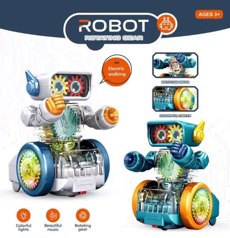 GEAR ROBOT ROTATORY TOY