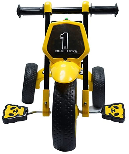 Panda Himalayan Tricycle for Kids/Kids Cycle  - Comet Scooter for kids (yellow)