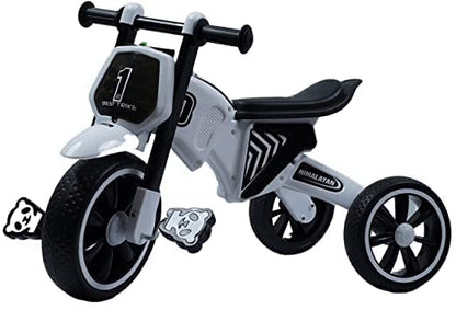 Panda Himalayan Tricycle for Kids/Kids Cycle  - Comet Scooter(White)