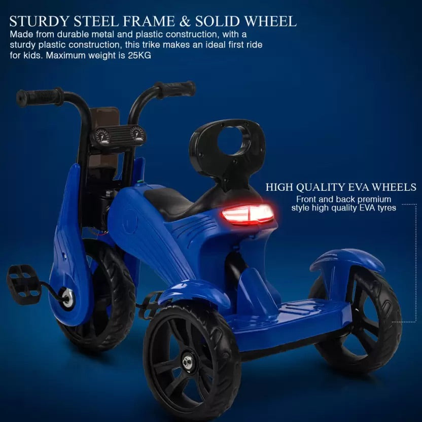 Panda N-Torque Tricycle For Kids of Age (2-5 years) With Light & Music (BLUE)
